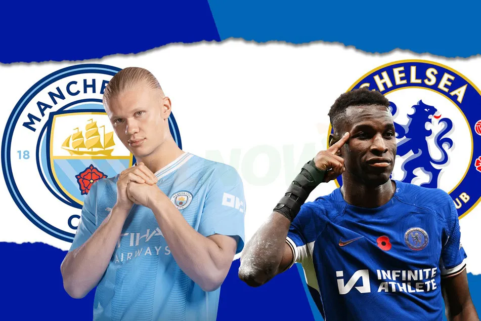 trận Man City đánh bại Chelsea